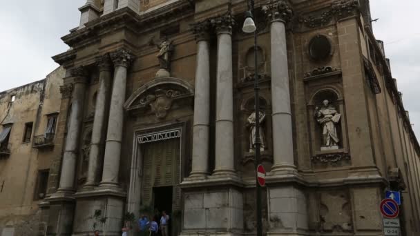 Iglesia de Santa María — Vídeos de Stock