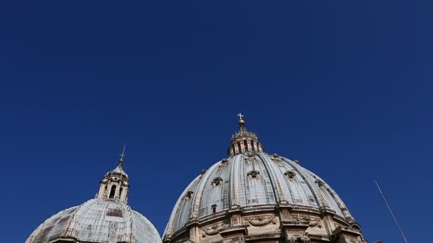 Widok na miasto Watykan — Wideo stockowe