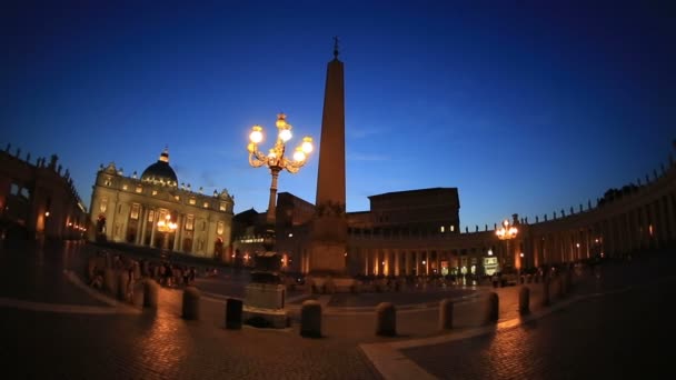 Cidade do Vaticano vista — Vídeo de Stock