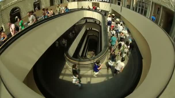 Tracking Shot Vatican Museum — Stockvideo