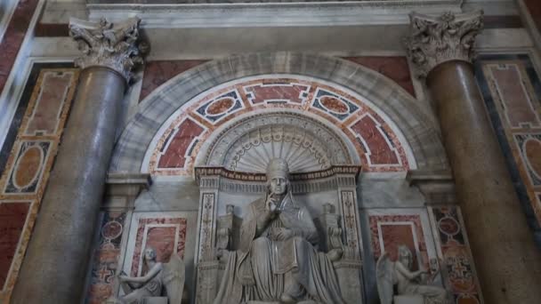 Interior Vaticano, Vaticano — Vídeo de Stock