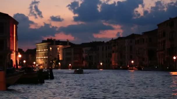 Utsikt över staden Venedig (Venezia) — Stockvideo