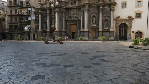 Chiesa di S. Anna, Iglesia de Santa Anna — Vídeos de Stock