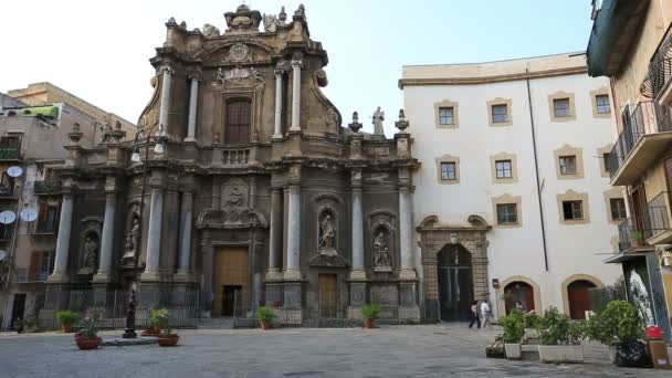 Chiesa di S. Anna, Iglesia de Santa Anna — Vídeo de stock