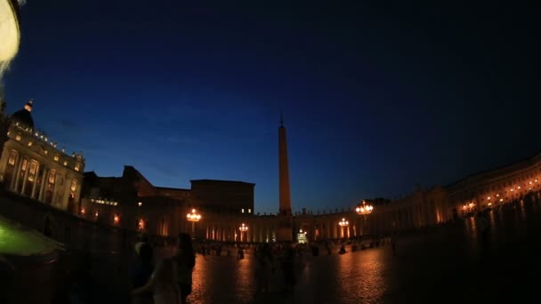 Ciudad del Vaticano vista — Vídeos de Stock