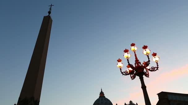 Vatikán City View — Stock videók