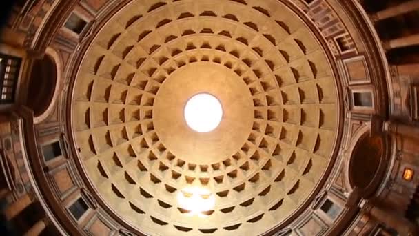 Belső Pantheon, Róma — Stock videók