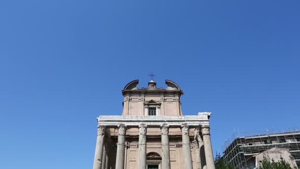 Foro Romano di Roma — Video Stock