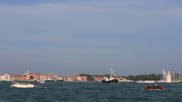 San Giorgio Maggiore Kerk (Chiesa di San Giorgio Maggiore) — Stockvideo