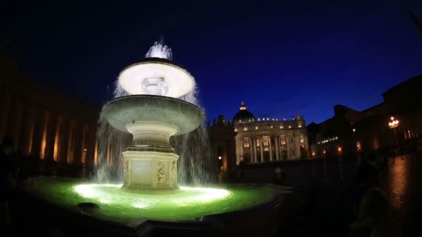 Ciudad del Vaticano vista — Vídeos de Stock