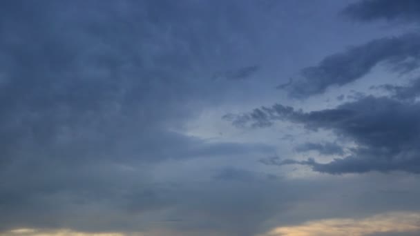 Воздушное небо Флоренции на закате — стоковое видео