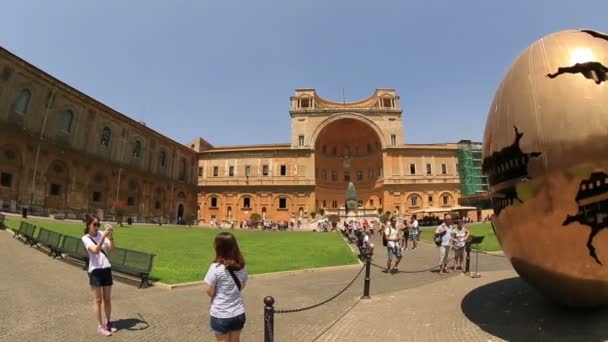Muzeum Watykańskie — Wideo stockowe