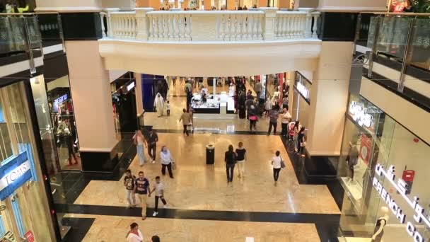 Elegancki shopping mall — Wideo stockowe