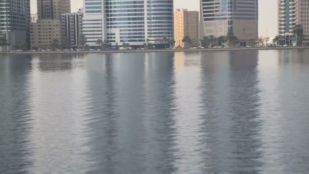 Paesaggio urbano Sharjah — Video Stock