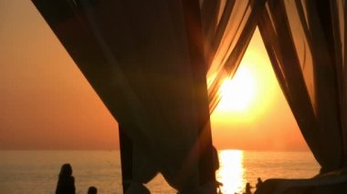Sunset beach olay yerinde Alanya Antalya Türkiye