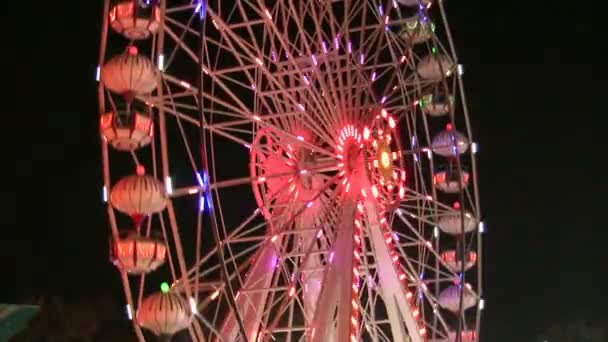 Ferris Wheel 3 — Stock Video