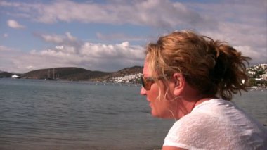 Gün plajda dereaming