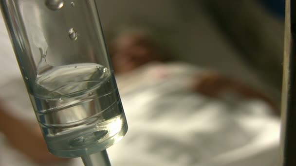 Mujeres diabéticas enfermas en la habitación del hospital — Vídeo de stock