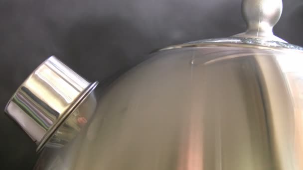 Boiling  kettle — Stock Video