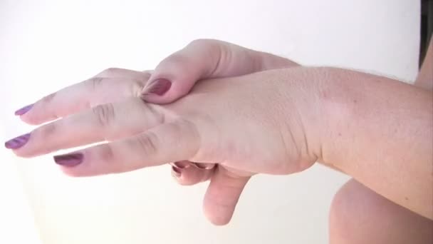 Massage des mains — Video