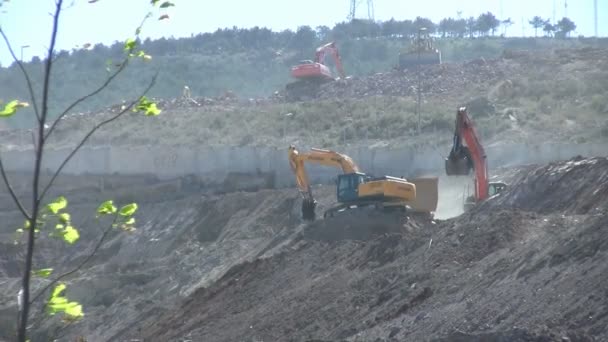 Zona de construcción — Vídeos de Stock