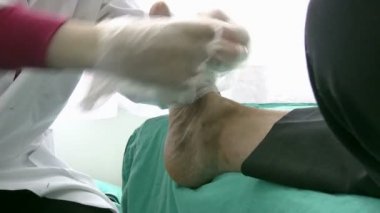 Diyabetik ayak yaralı