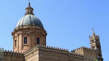 Palermo Sicilya İtalya 17 Temmuz 2015 tarihinde Katedrali