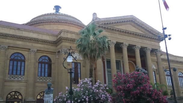 Teatro Massimo 6 — Video Stock