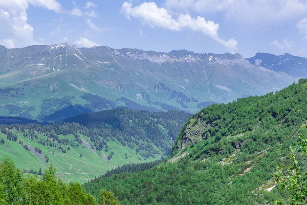 Arkhyz 'in dağ manzaraları