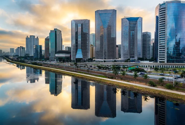 Skyline di Sao paulo — Foto Stock