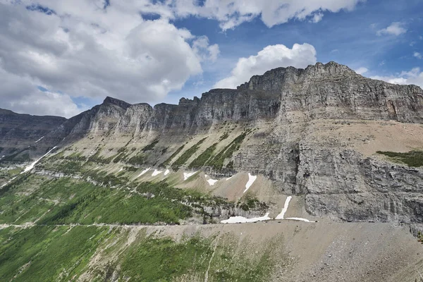 Άποψη Του Βουνού Pollock Παγετώνες Εθνικό Πάρκο Montana — Φωτογραφία Αρχείου