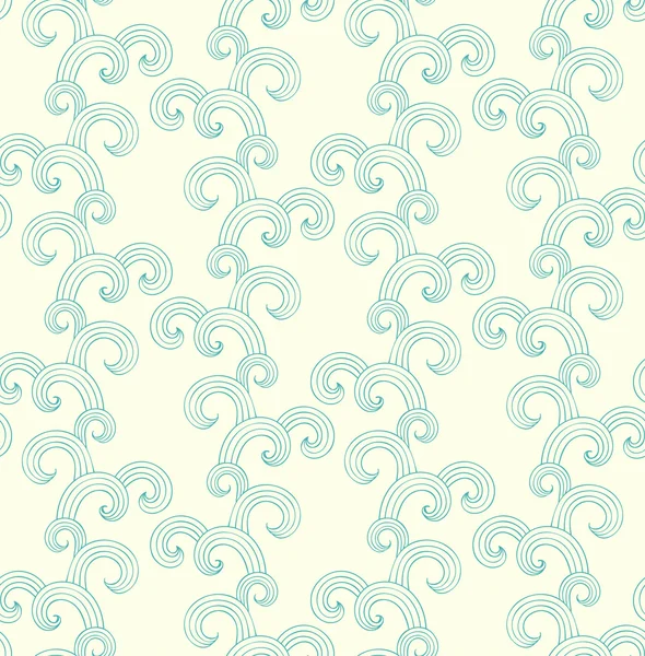 Seamless japanese classic floral pattern. Vector stylish background