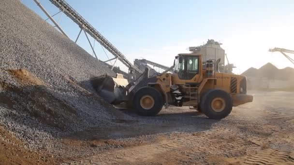 Gnivan Ucrania Julio 2021 Mío Cielo Abierto Industria Minera Cantera — Vídeo de stock