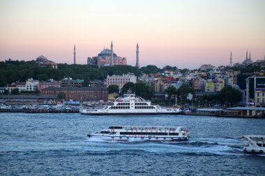 Boğaz'ın kıyısında. Istanbul. Türkiye - stok görüntü