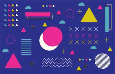 Soyut modern geometrik arkaplan.