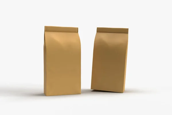 Model van verpakking een snack verpakking — Stockfoto