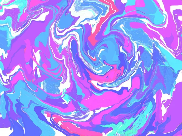 güzel ve renkli soyut boya