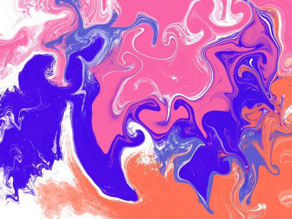 Beautiful and colorful abstract paint — Stock Photo, Image