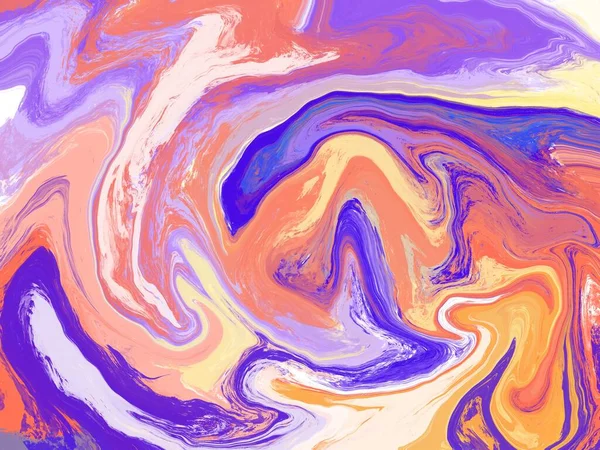 Beautiful and colorful abstract paint — Stock Photo, Image