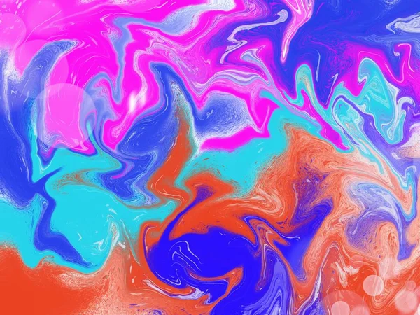 Beautiful and colorful abstract paint — Stock Photo, Image