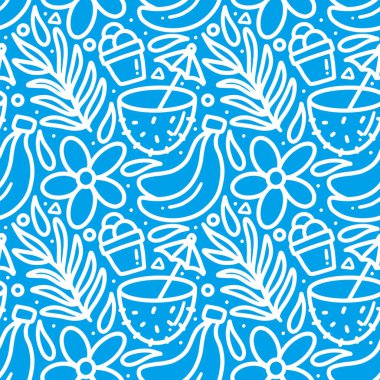 El çizimi karalamalar. Yazı sahilde geçir.