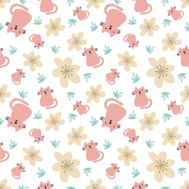 Hayvanların ve çiçeklerin taslağını çiz