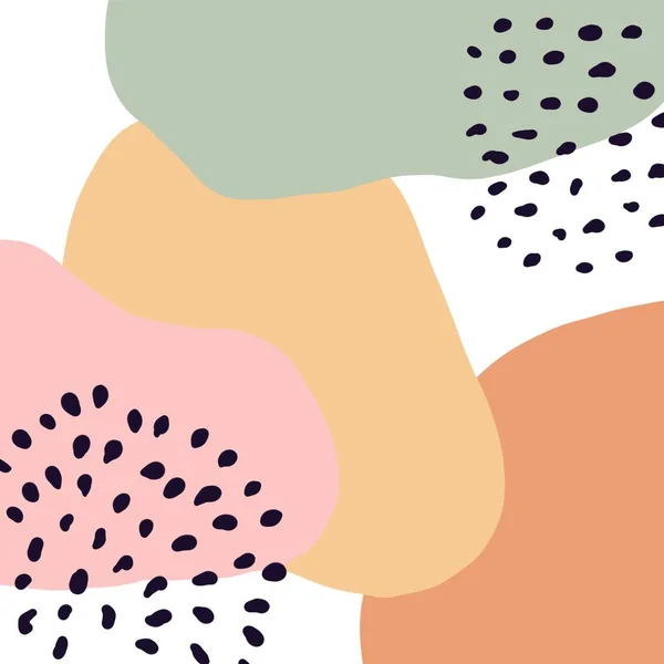 Şablon için soyut illüstrasyon sanat tasarımı