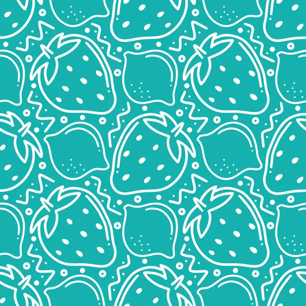 Yaz meyvelerinin kusursuz şekilli karalamaları