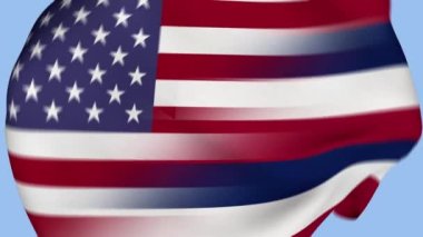 Hawaii State USA Buruşuk Kumaş Bayrağı Girişi. Hawaii Eyaleti Bayrağı. Birleşik Devletler. ABD. Amerikan Bayrağı. Kutlama. Vatanseverler. Gerçekçi Animasyon 4K. Yüzey dokusu. Arkaplan Kumaşı.