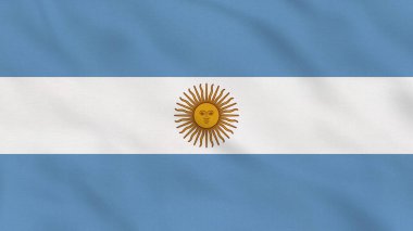 Arjantin Dalgalı Kumaş Bayrağı. Arjantin Bayrağı. Arjantin Bayrağı. Latin bayrakları. Kutlama. Arkaplan Kumaşı.