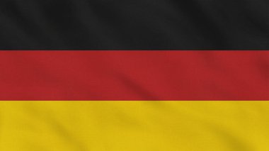 Almanya Dalgalı Kumaş Bayrağı. Almanya Bayrağı. Avrupa Bayrakları. Almanya Bayrağı. Kutlama. Arkaplan Kumaşı.