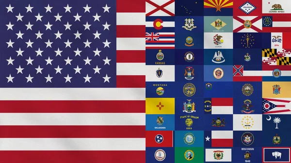ABD Dalgalı Kumaş Bayrağı. Amerika Birleşik Devletleri. Kutlama. Bayrak Günü. Arkaplan Kumaşı.