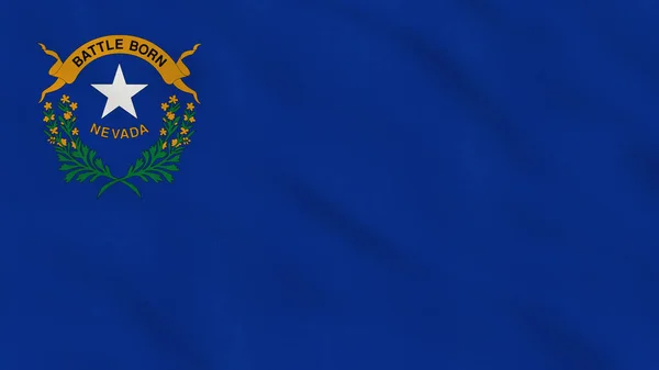 Nevada Eyaleti, ABD Dalgalı Kumaş Bayrağı. ABD Bayrağı. Nevada Eyaleti Bayrağı. Kuzey Amerika Bayrakları. Kutlama. Vatanseverler. Arkaplan Kumaşı.