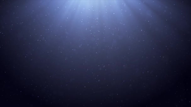Belas Partículas Poeira Flutuante Com Chama Fundo Escuro Câmera Lenta — Vídeo de Stock